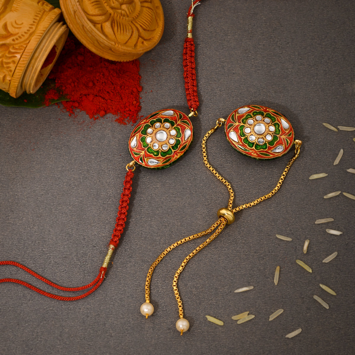 AAHAN (Rakhi, Lumbi- 1 pair)