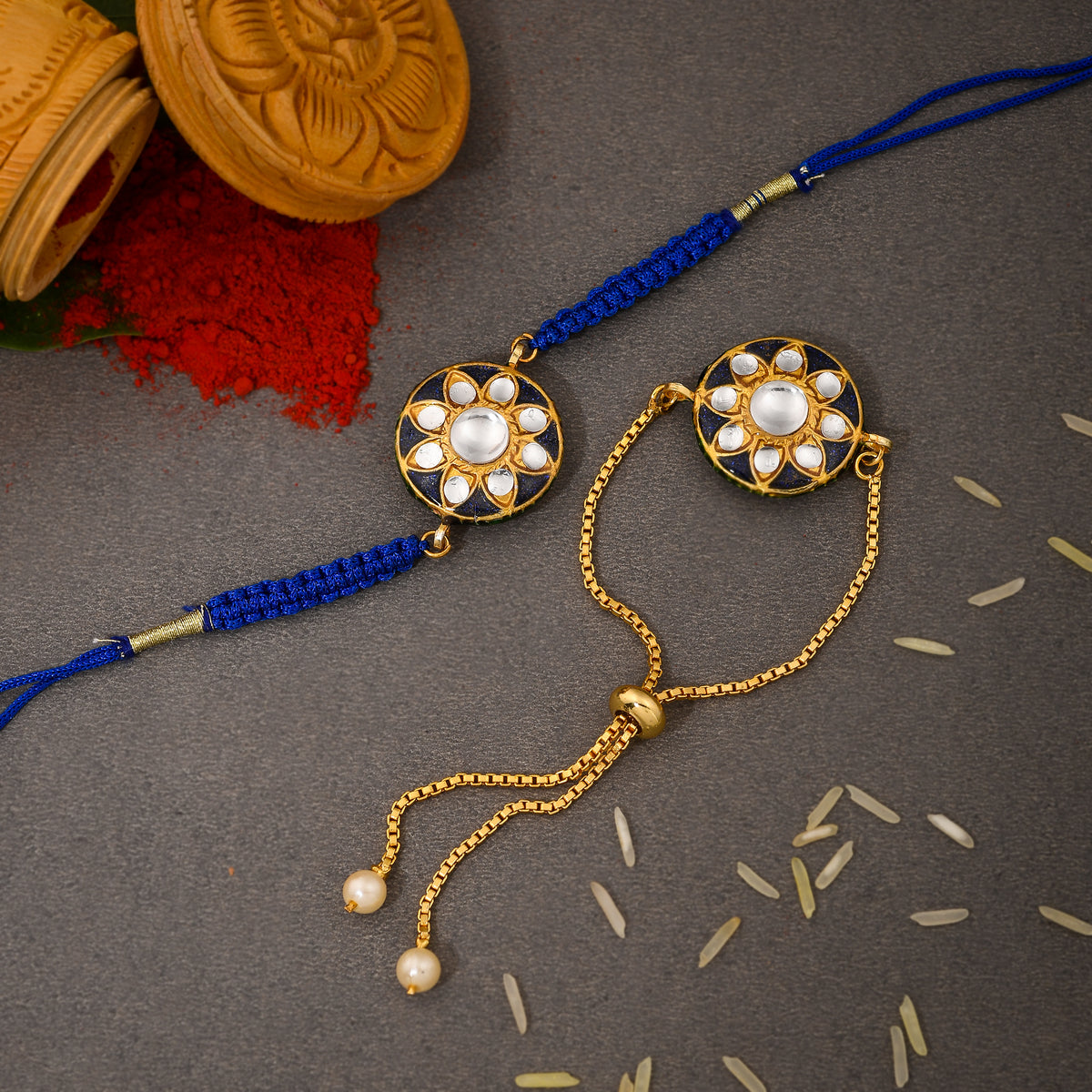 ZIAN (Rakhi,Lumbi- 1 pair)