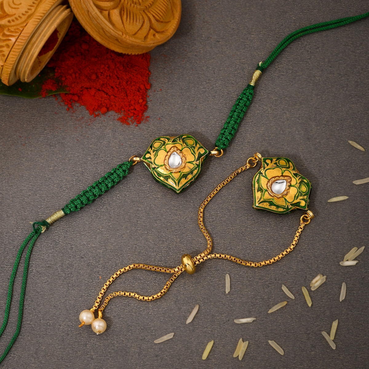 RIDHAAN (Rakhi,Lumbi- 1 pair)