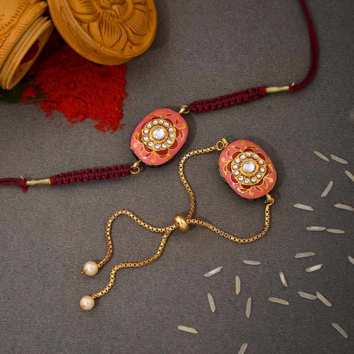 DAKSH (Rakhi,Lumbi- 1 pair)