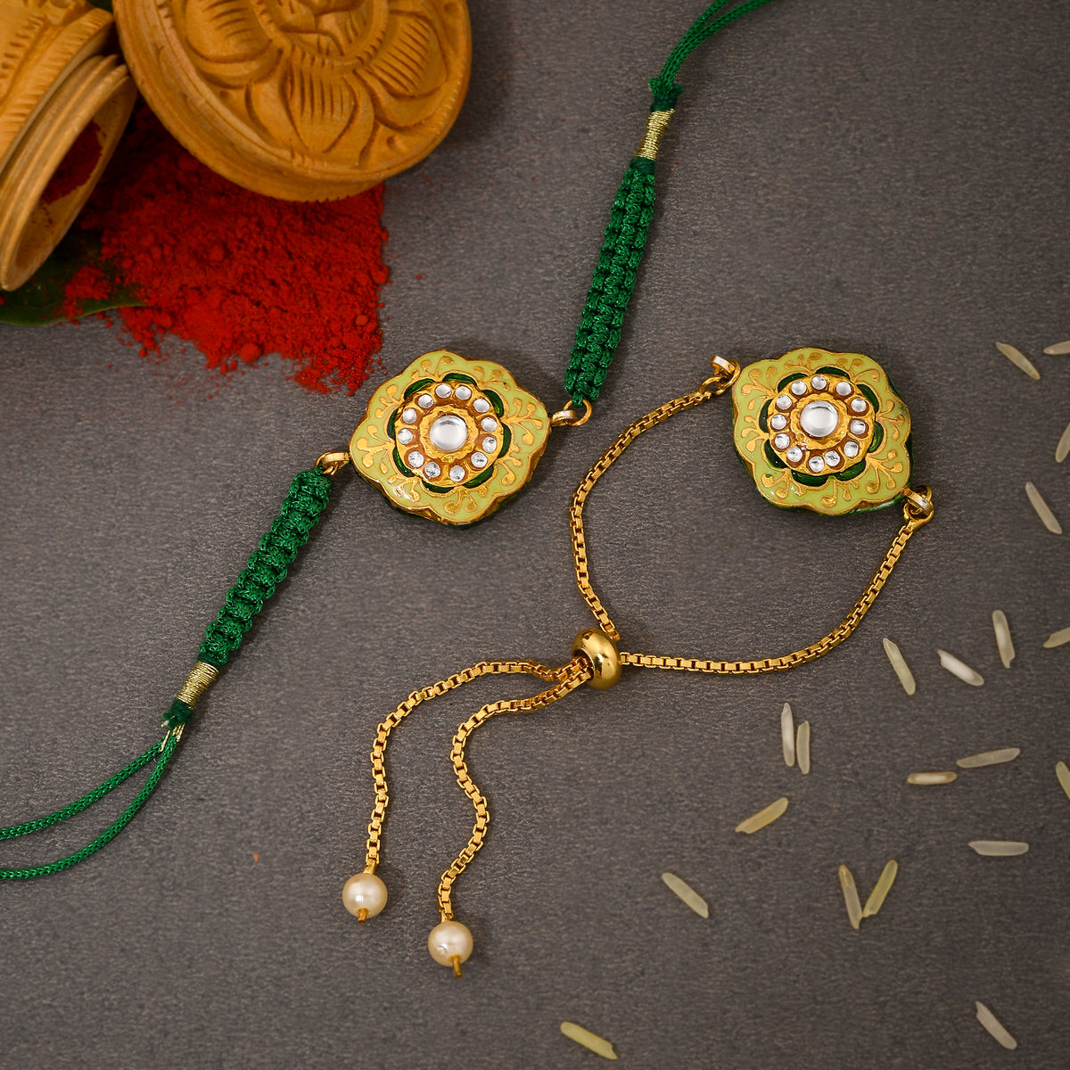 YASH (Rakhi,Lumbi- 1 pair)