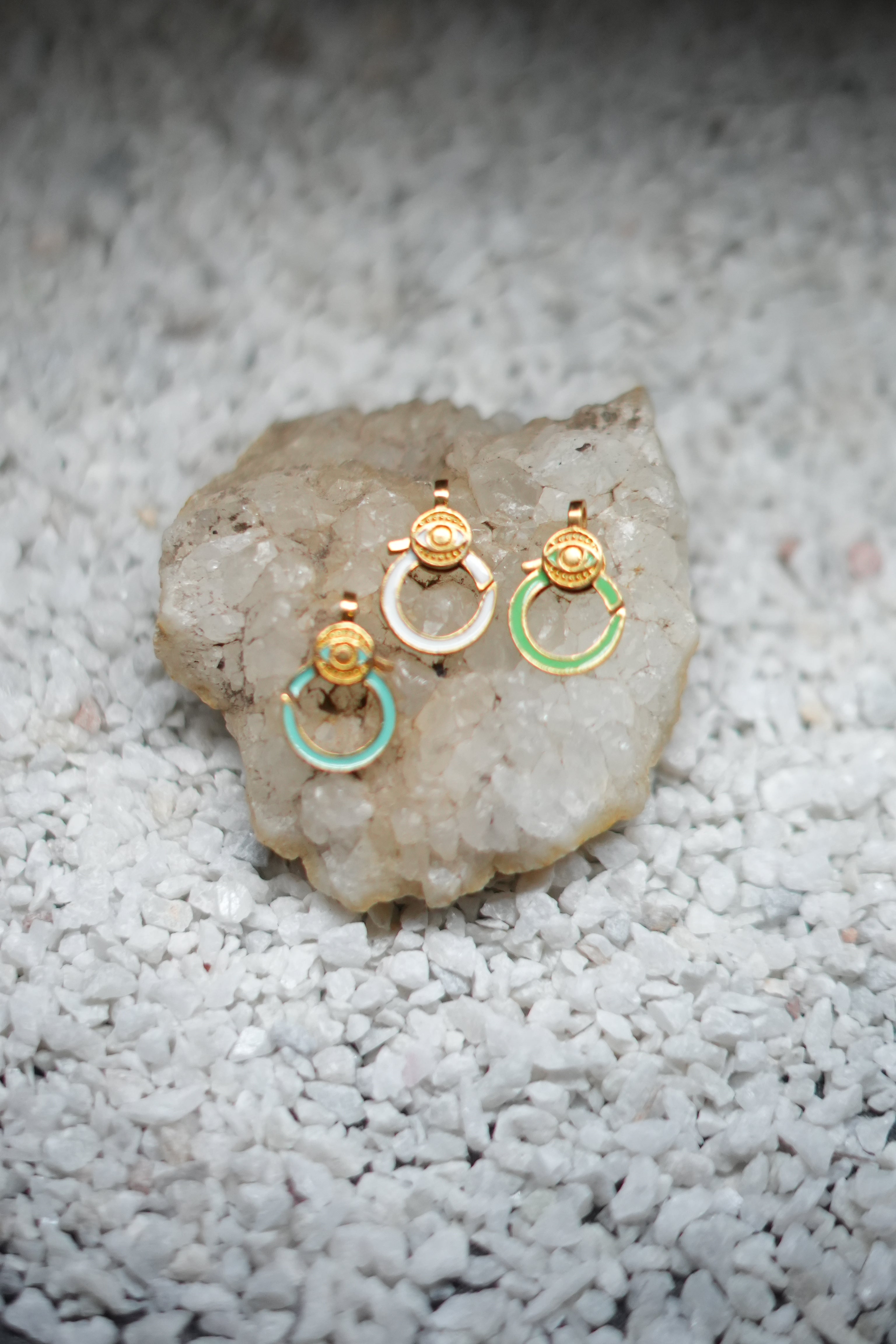 Pastel Wheels Charm (Set of 3)