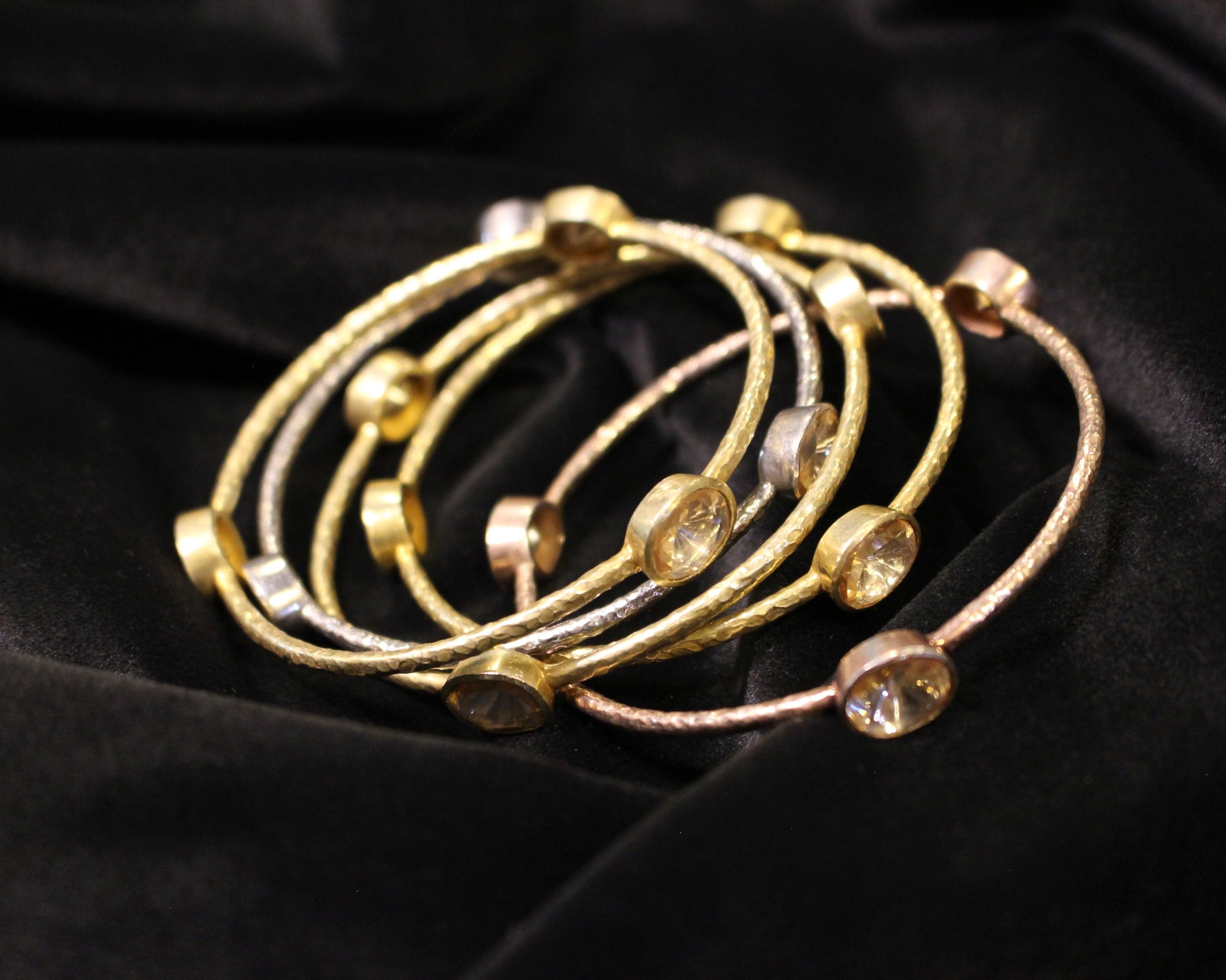 Orselle Bangles  (Stack of 6)