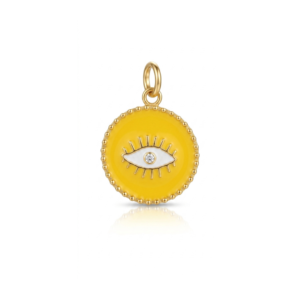 Mustard Evil eye Charm